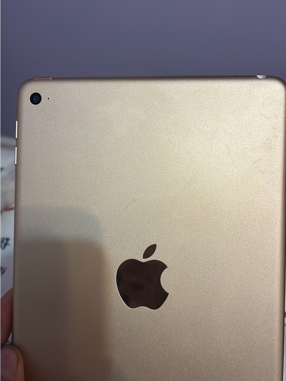 Apple iPad 5th  Generation  Gold Back with Apple Logo 32GB